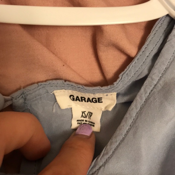 Blue shirt sleeve top - Picture 4 of 4